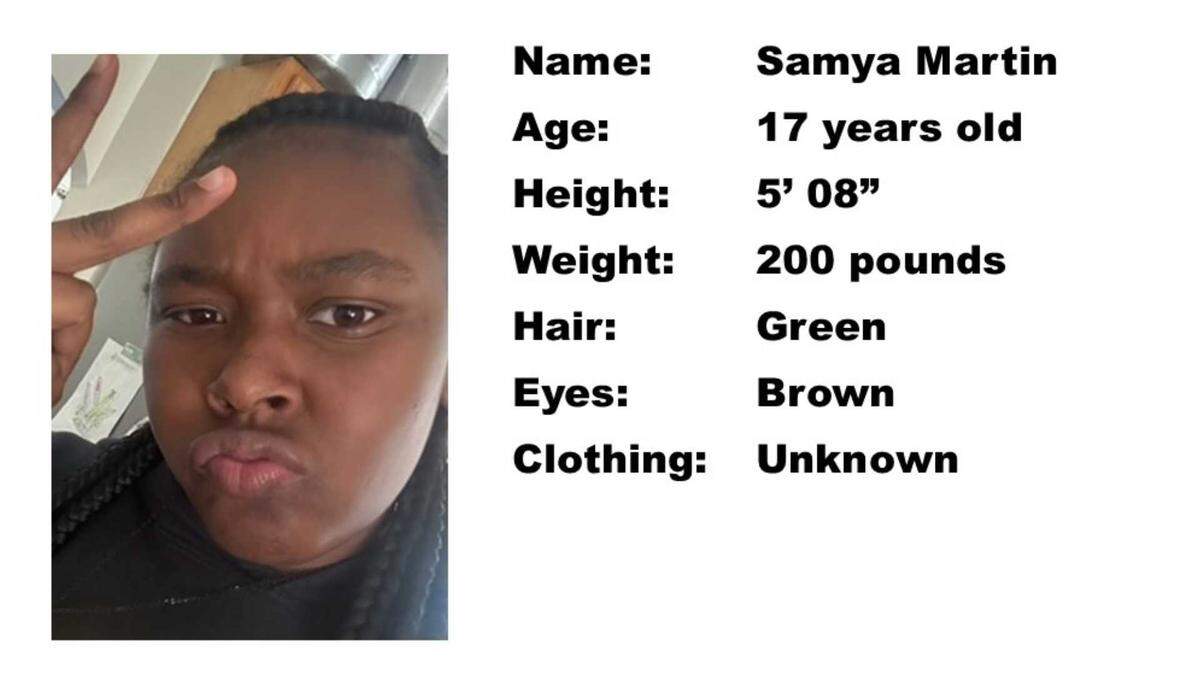 An Ebony Alert has been issued in the disappearance of Samaya Martin, a 17-year-old who was last seen in Elk Grove on Feb. 5, 2026.