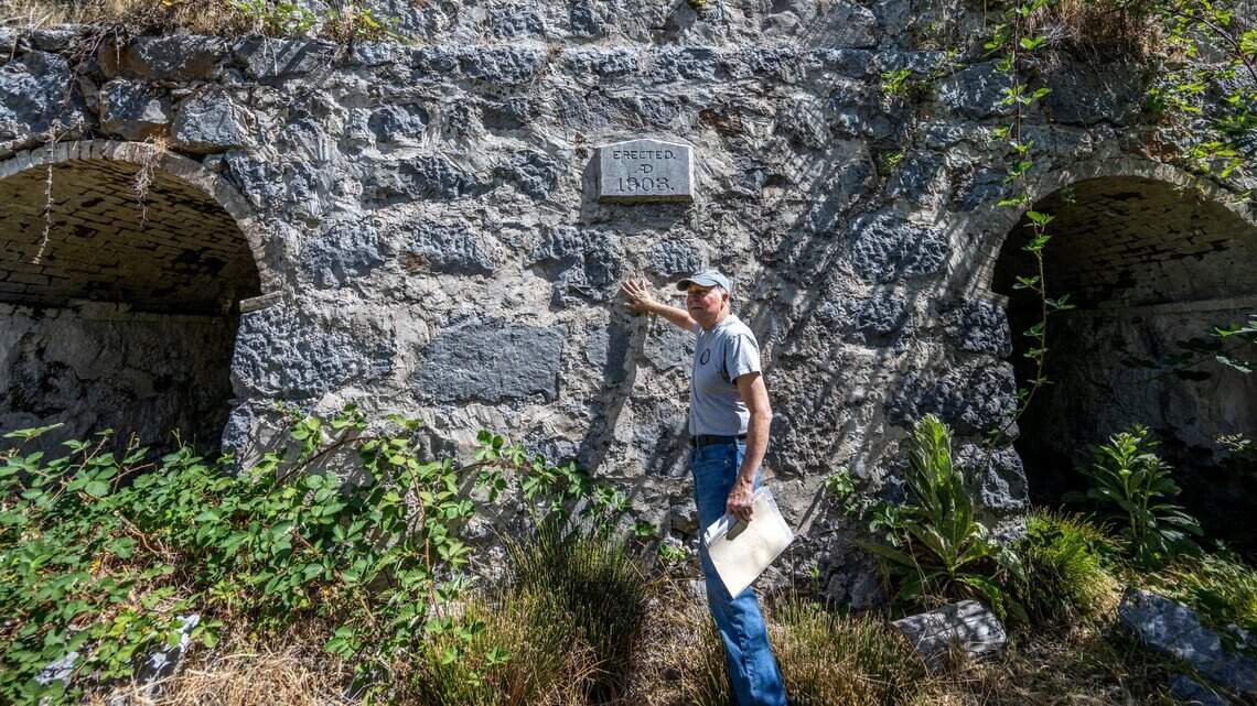 Under California dense forest lurks hidden history. Fire helped reveal it