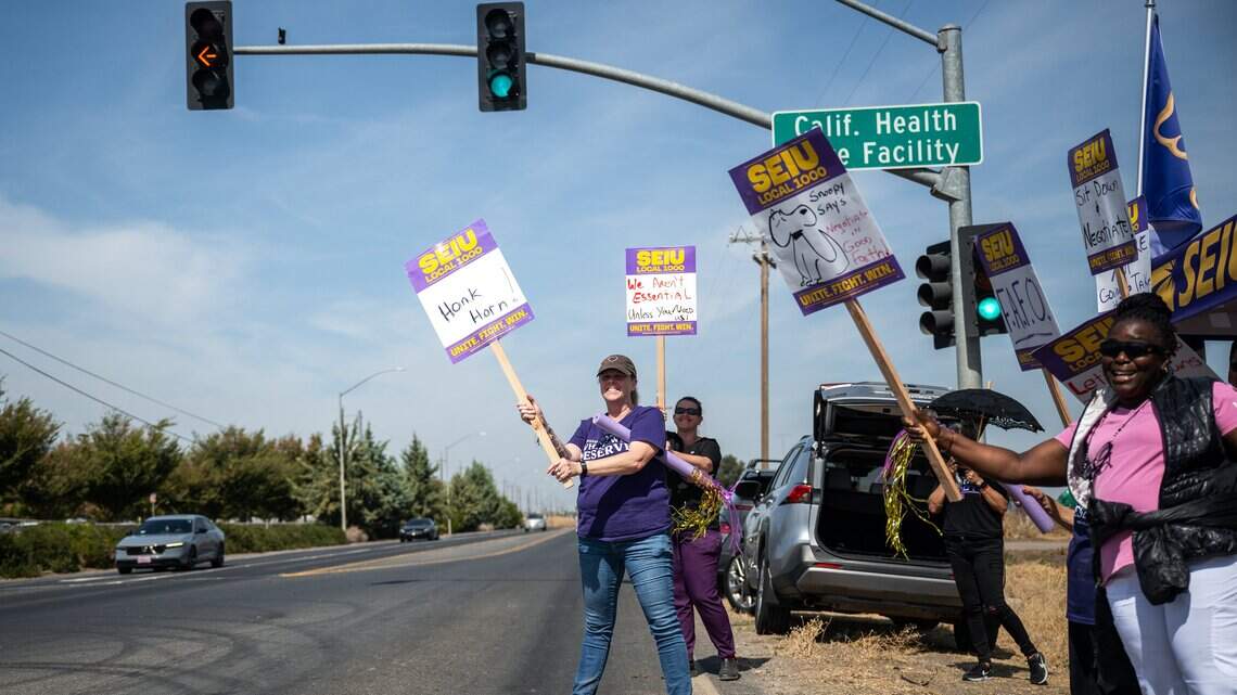 SEIU Local 1000 starts talks with state on essential workers amid strike threat