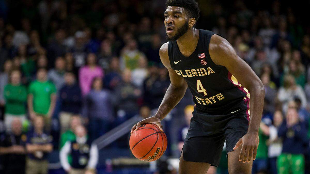 Florida State’s Patrick Williams has raw offensive skills but displays good passing touch and he has a huge wingspan.