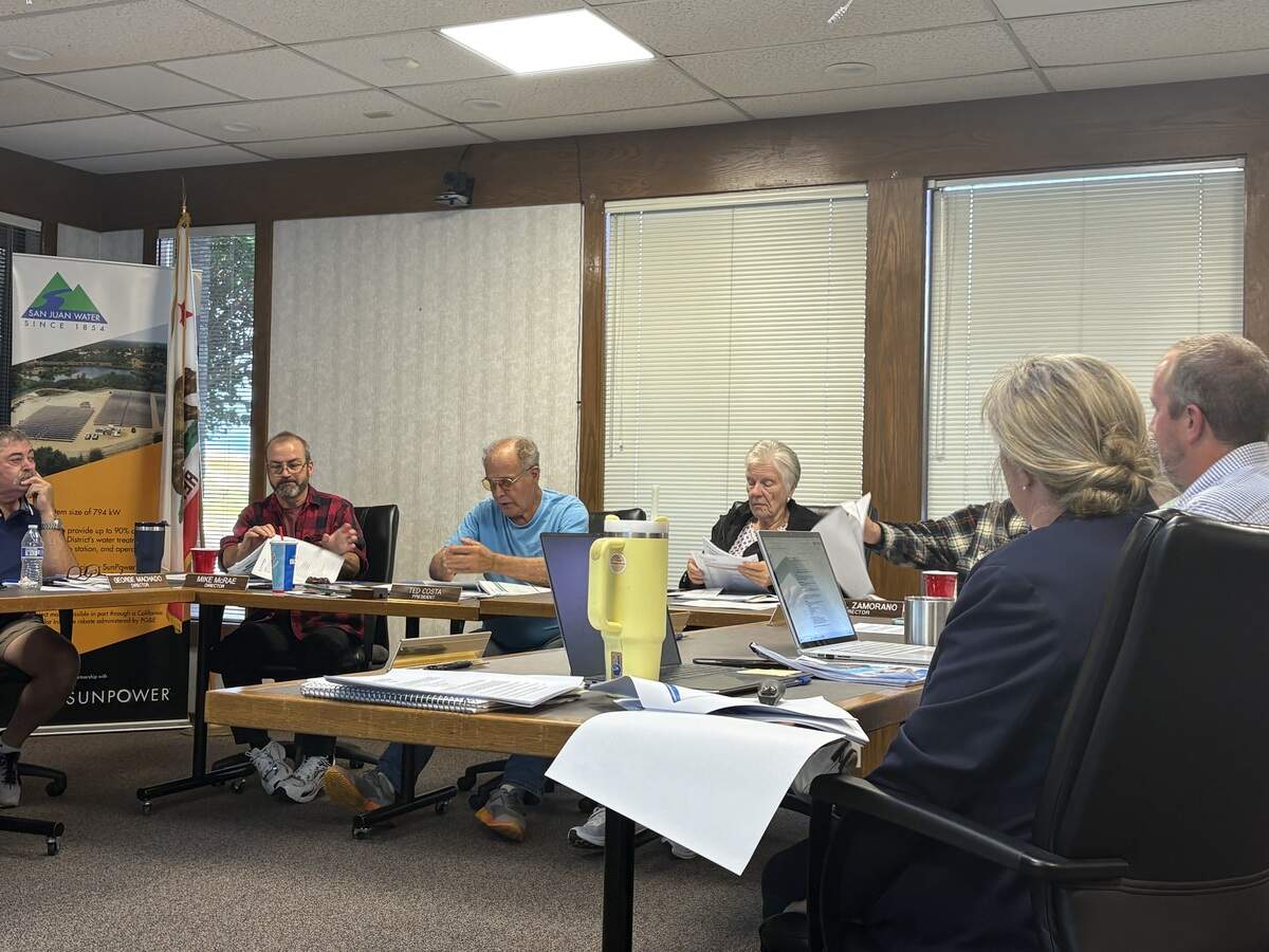 Members of the San Juan Water District Board met May 28 to discuss submitting a public records request to the Citrus Heights Water District. The move comes amid a legal battle between the two utilities.
