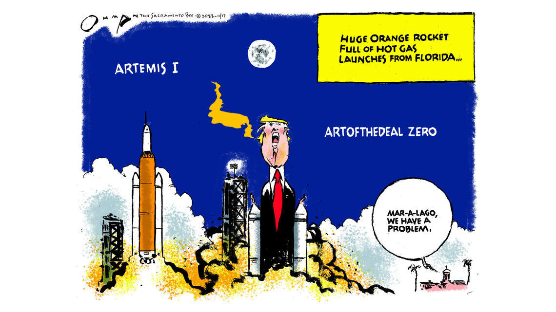 Jack Ohman: MAGA NASA ...