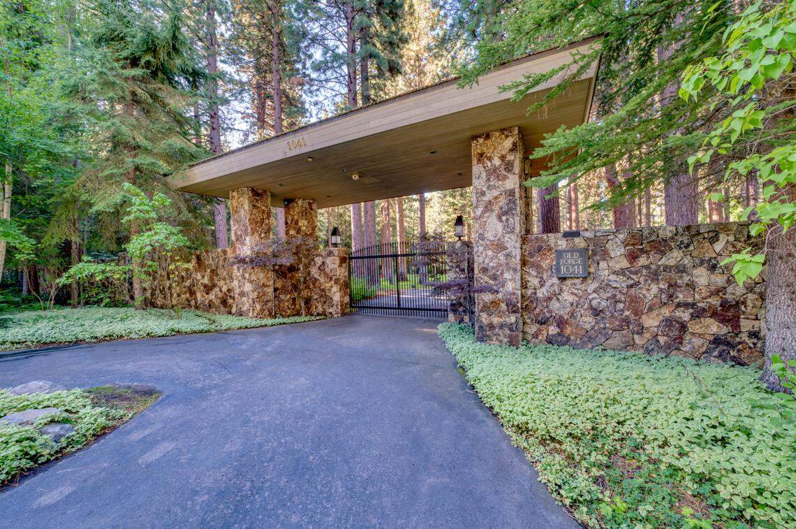 The home, which set a $62 million sales record for an estate on the water in Lake Tahoe, is on the Nevada side.