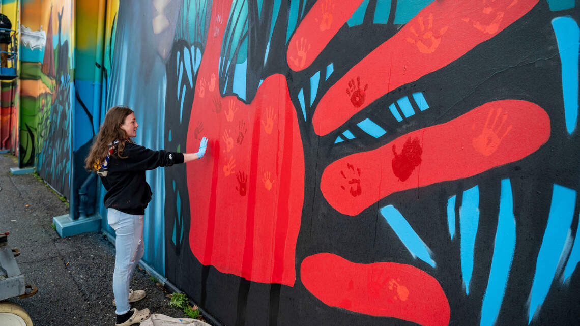 See new Indigenous-themed mural at Sacramento’s recently renamed Miwok Middle School