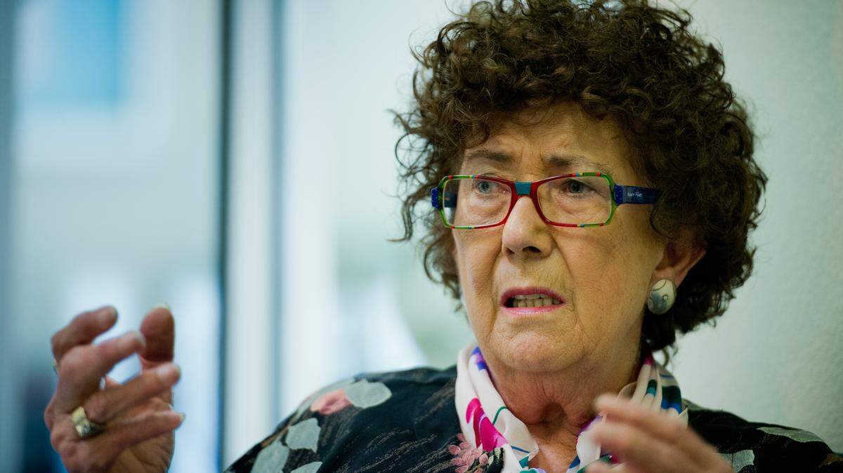 Rose King speaks at Sacramento County Mental Health Board public hearing on June 26, 2012. King, who helped author Prop. 63 and has become one of its biggest critics, spoke about waste in the program. She died at the age of 83 on Dec. 2, 2021.