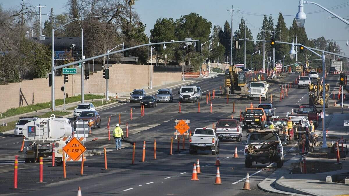 Sacramento transportation officials celebrated the completion of the second phase of the $20 million Hazel Avenue Improvement Project on Wednesday.