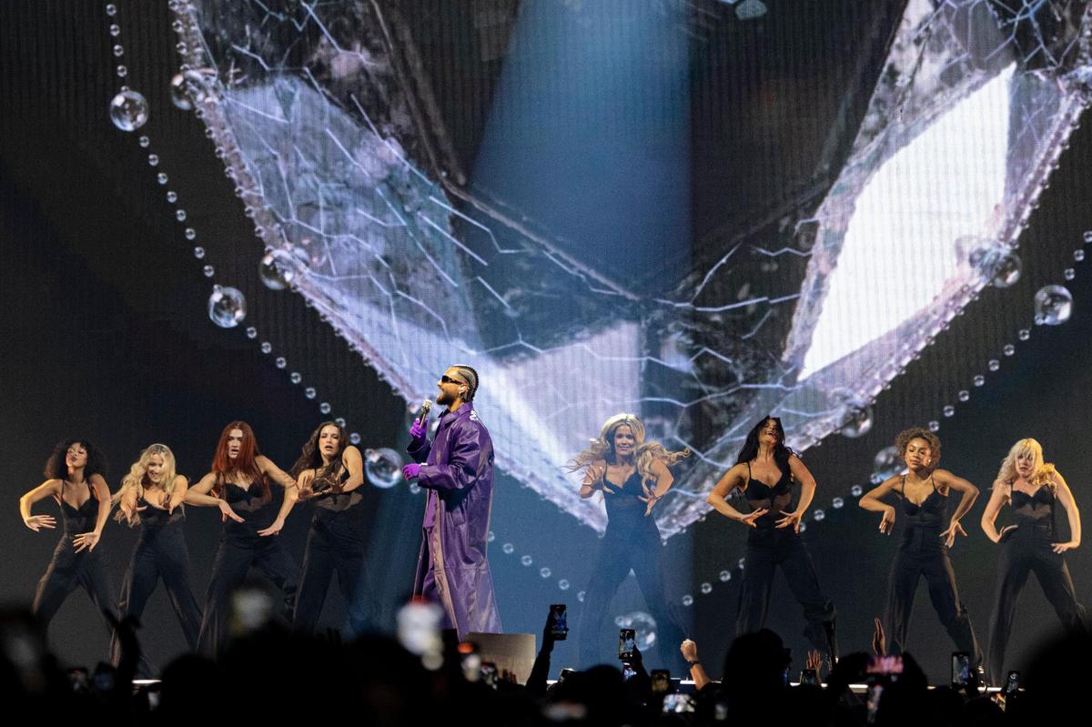 Colombian rapper and singer Maluma opens his tour at Golden 1 Center on Thursday, Aug. 31, 2023, in Sacramento as part of their 31-city Don Juan Tour.