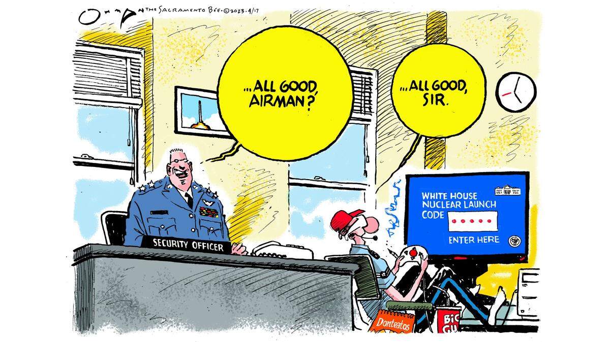 The Pentagon deals with security breaches,
