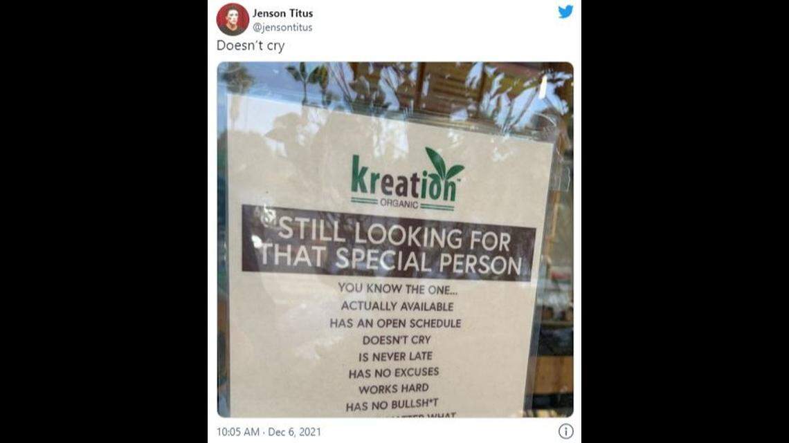 Kreation Organic has apologized for a “way too harsh” job listing at a California cafe seeking applicants who don’t cry, are never late and smile no matter what.