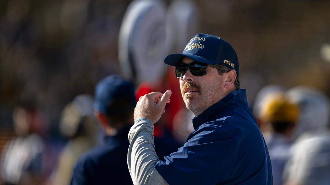 Don’t sleep on UC Davis — even if coach’s son does. Aggies play Cal Poly in 50th clash