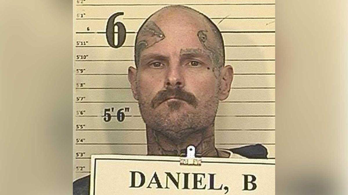 Brant Daniel is seen in an undated photo provided by California prison officials. Daniel, known as “Two Scoops,” has previous convictions for attempted murder and assault with a firearm from 1995 and a 2017 guilty plea in Monterey County Superior Court to the murder of fellow inmate Zachary Scott at Salinas Valley State Prison.