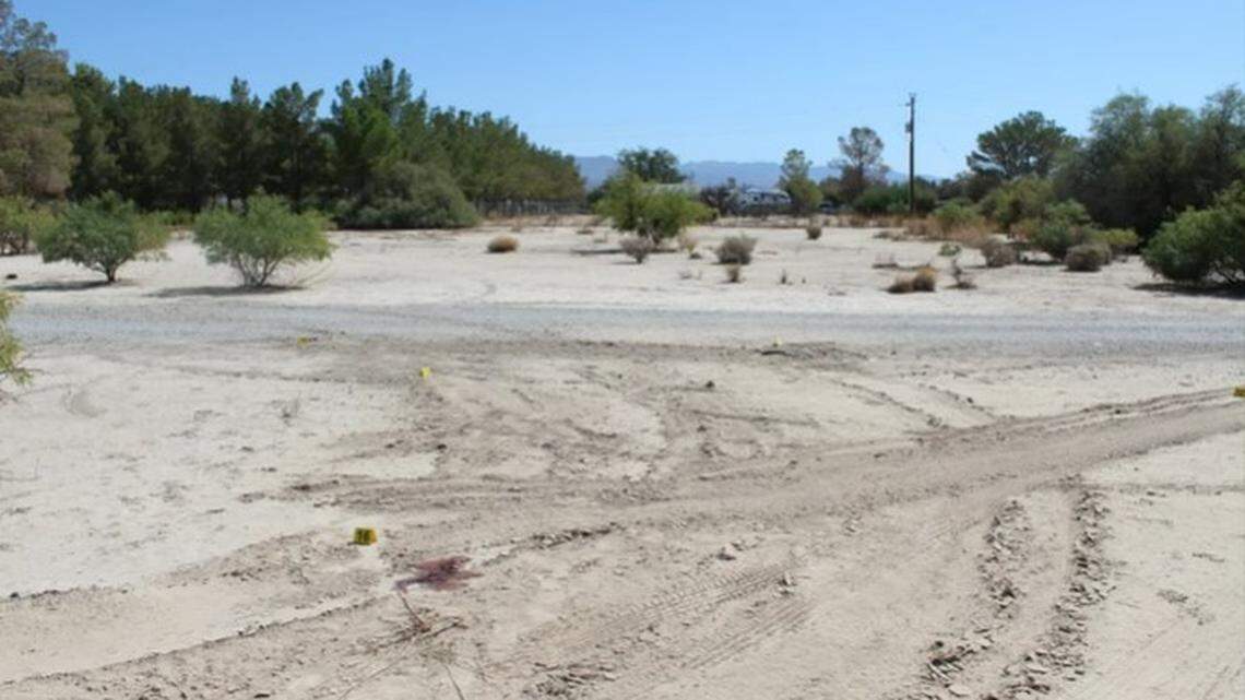 A 70-year-old landlord in Pahrump ran over a tenant with a vehicle, then tied him to his bumper and dragged him half a mile to a dirt lot, Nevada officials say.