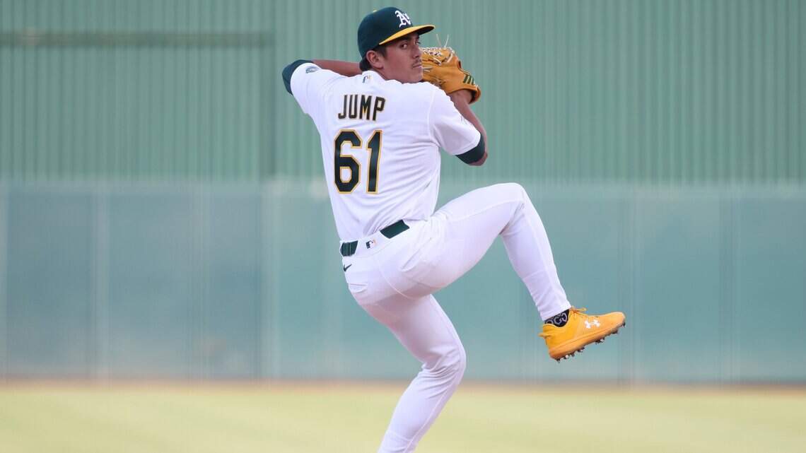 After A’s top prospect Jump earns 1st win, more young talent preps to debut. When?