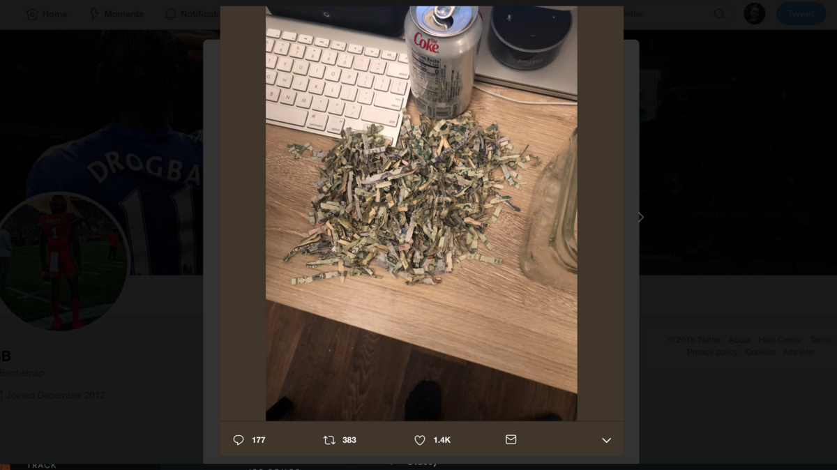 Ben and Jackee Belnap saved up $1,060 over a year to afford season football tickets to Utah Utes games at the University of Utah — but then their 2-year-old son Leo put the cash in a shredder and destroyed it.