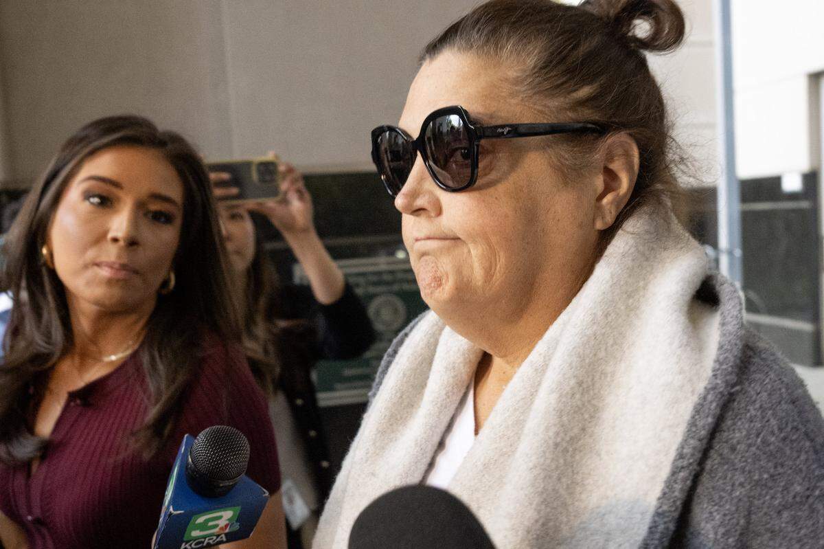 Dana Williamson, Gov. Gavin Newsom’s former chief of staff, leaves the Robert T. Matsui United States Courthouse in Sacramento after being arrested in a federal public corruption probe involving multiple counts of bank and wire fraud on Wednesday, Nov. 12, 2025.