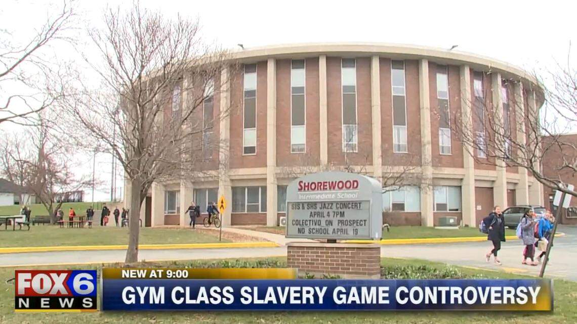 A WIsconsin school saya a gym teacher has been put on leave after instructing some black children to re-enact “slave games” during a class activity on games from around the world. Some parents objected.