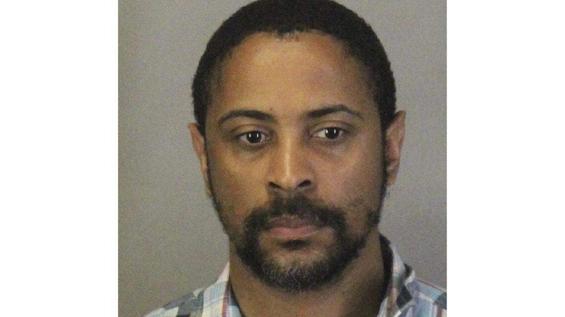 This photo released Wednesday, April 24, 2019, by the Sunnyvale Department of Public Safety shows Isaiah Joel Peoples. Police in Northern California have identified the man arrested after he allegedly deliberately plowed into a group of people. The Sunnyvale Department of Public Safety says 34-year-old Peoples, of Sunnyvale, Calif., was arrested Tuesday. (Sunnyvale Department of Public Safety via AP)