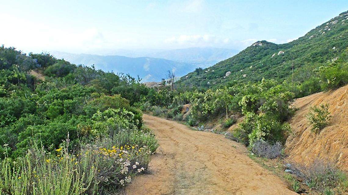 A man hiking with friends died after collapsing on a California trail, according to a fire department. 