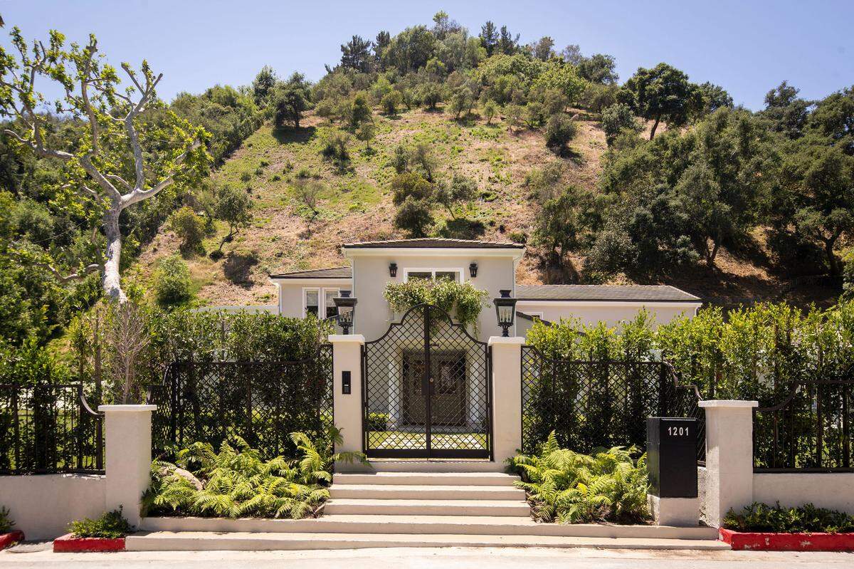 The Bel-Air, California, home spans 6,100 square feet.