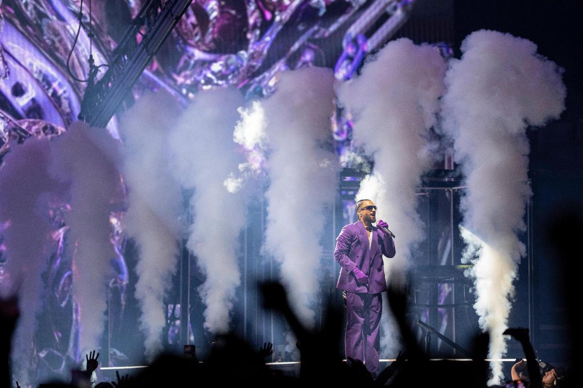 Colombian rapper and singer Maluma opens his tour at Golden 1 Center on Thursday, Aug. 31, 2023, in Sacramento as part of their 31-city Don Juan Tour.
