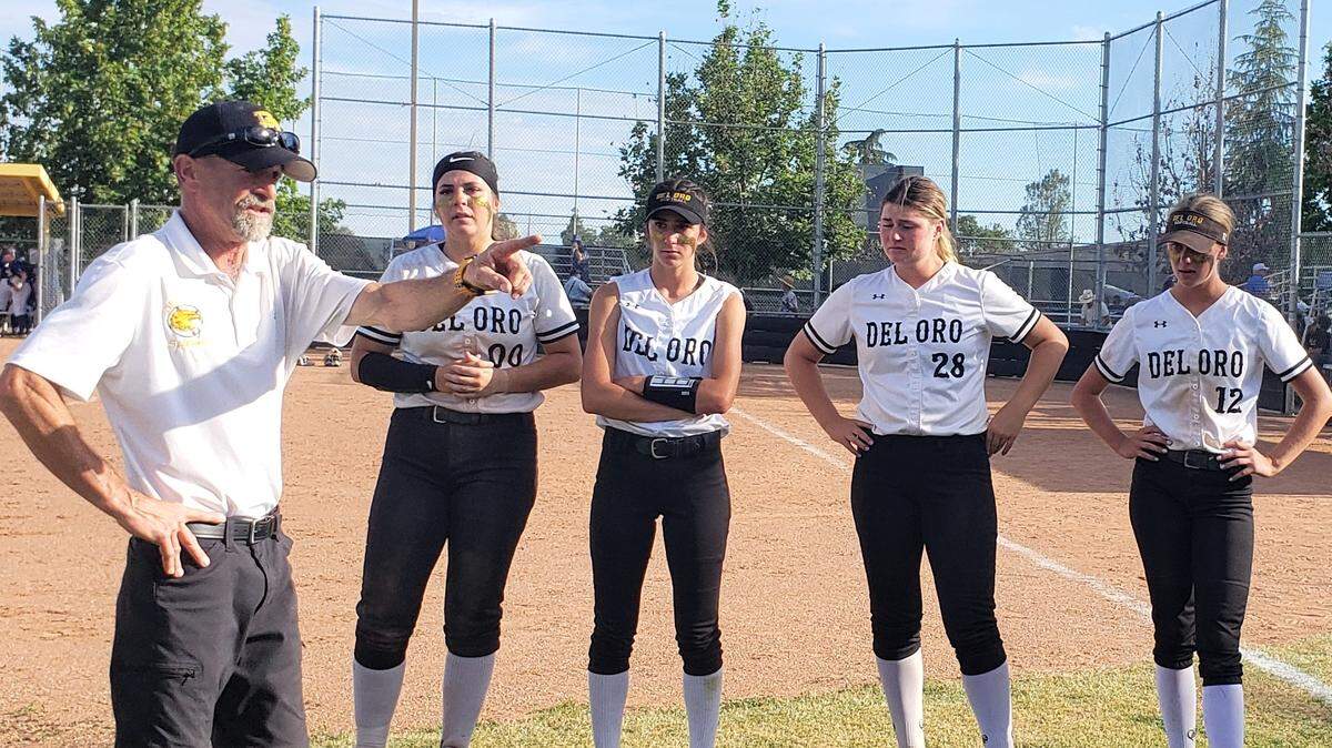 Del Oro softball coach Sean Erickson pointed the way to a Sac-Joaquin Section championship last season. The road back is tougher this time around.
