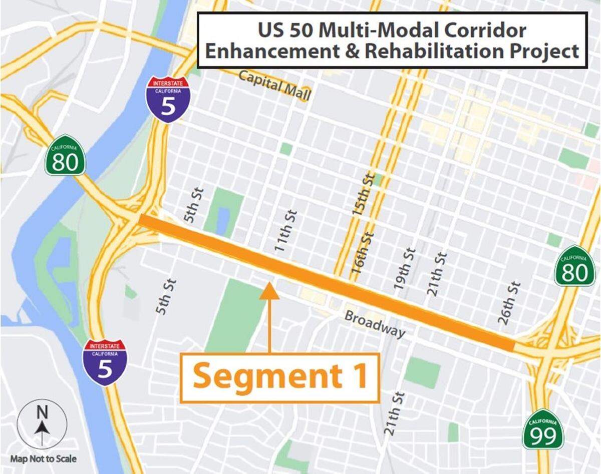 Part of westbound Highway 50 will be closed in Sacramento from 9 p.m. on Friday, July 11, through 5 p.m. on Sunday, July 13, 2025, according to the California Department of Transportation.