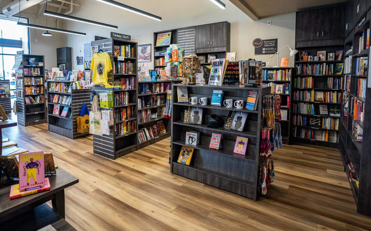 A Seat At The Table features titles from LGBTQ, Black and Latino authors, which align with the store’s mission of inclusivity.