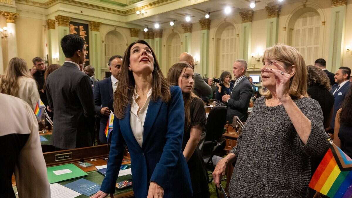 Assemblymember Catherine Stefani, D-San Francisco, at the state Capitol on Monday, Dec. 2, 2024. Stefani authored a measure to make abortion care more accessible at California’s community colleges.