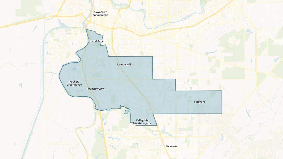The 2nd District for the Sacramento County Board of Supervisors.