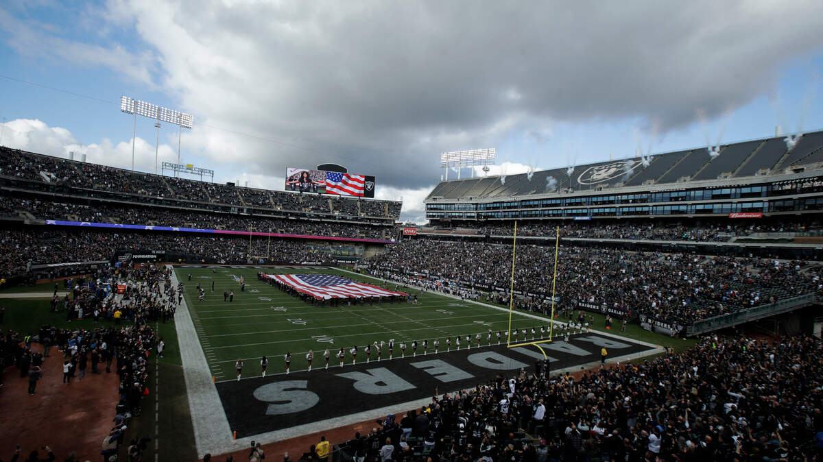 The Coliseum will host its final Raiders game on Sunday.
