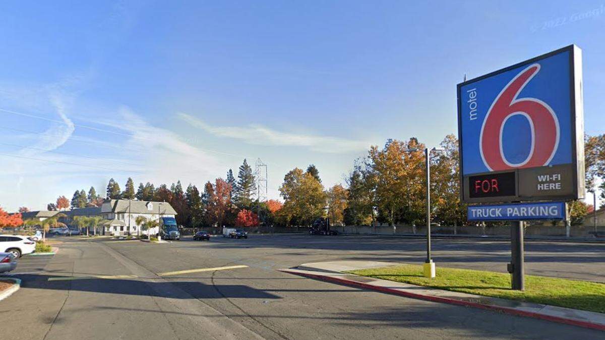 A Motel 6 near the corner of Stockton Boulevard and Elsie Avenue could be converted into permanent housing for homeless adults and families, through the state’s Homekey program.
