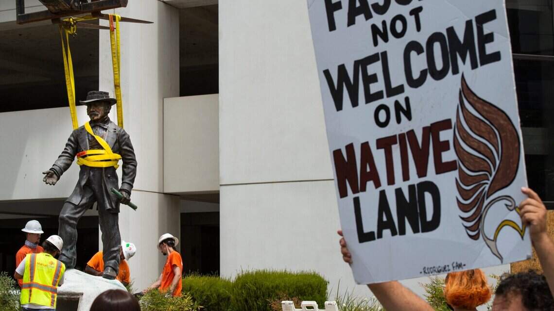 Now that Columbus’ statue is gone, let’s replace it with a Native American monument
