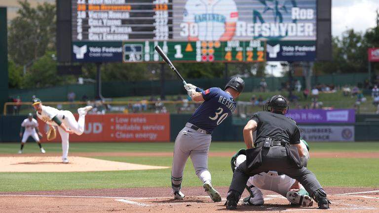 A’s get swept by the Mariners, with few high points in gloomy home series