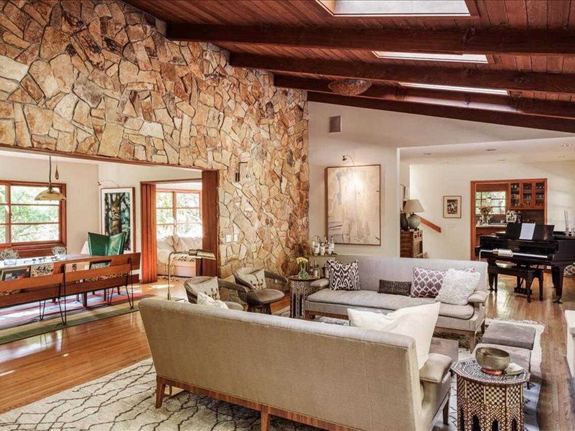 Eagles songwriter JD Souther created the secluded canyon sanctuary in Los Angeles.