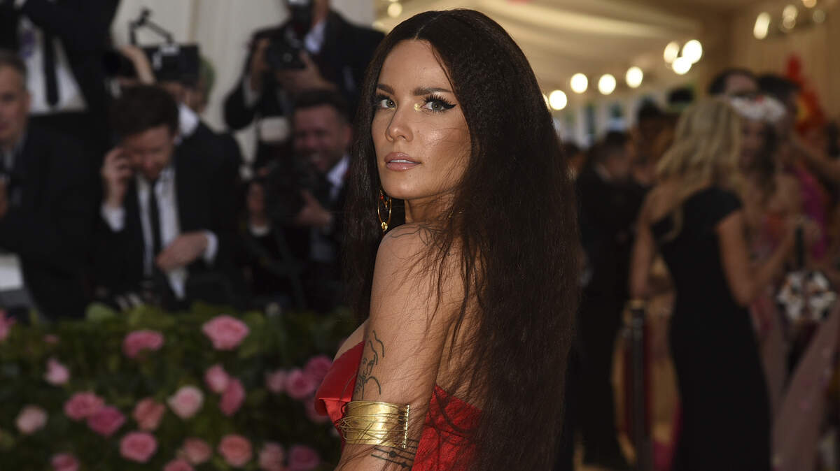 Halsey attends The Metropolitan Museum of Art’s Costume Institute benefit gala celebrating the opening of the “Camp: Notes on Fashion” exhibition on May 6 in New York.
