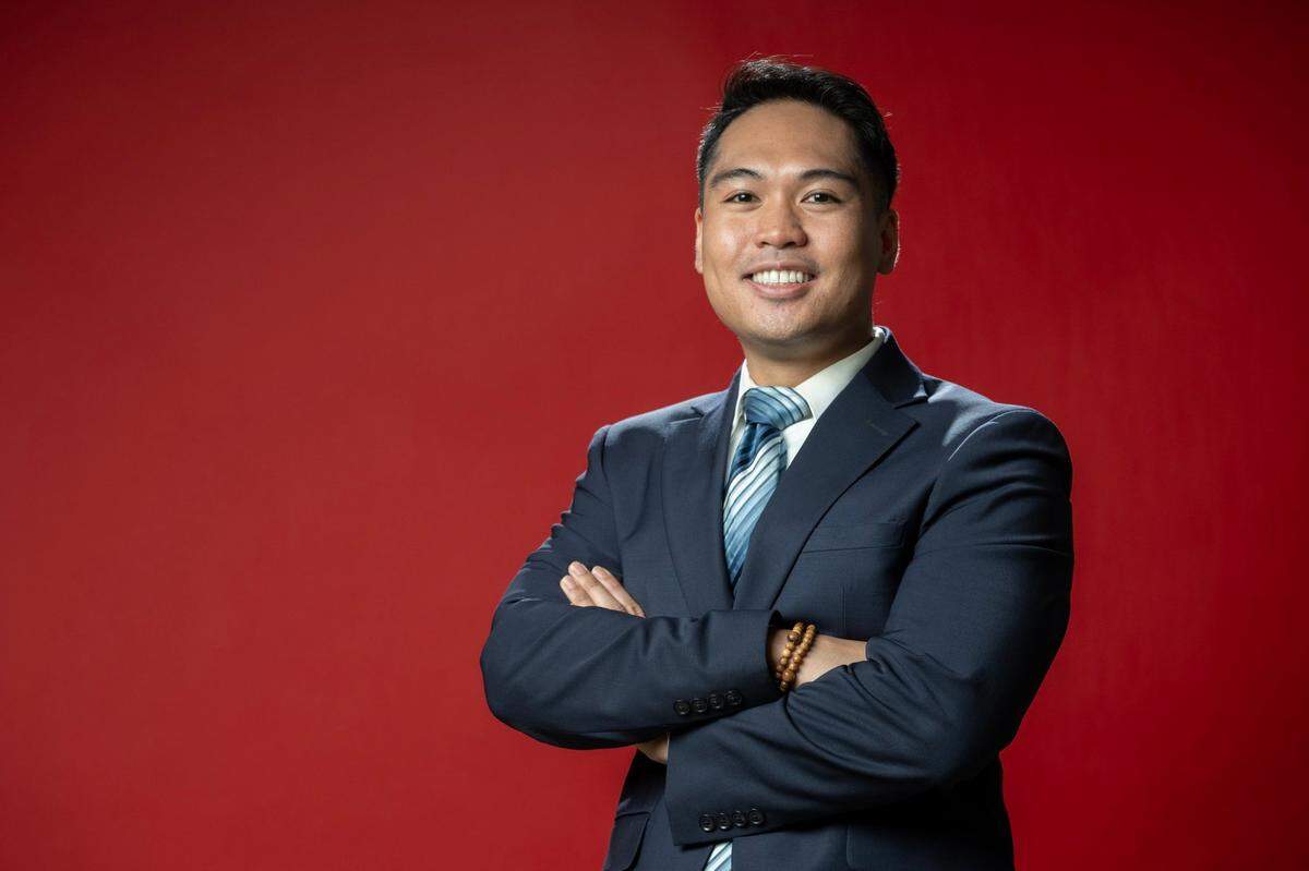 Dana Cruz, governmental affairs attorney at Judicial Council of California, poses for a portrait Aug. 20, 2024, as one of this year’s AAPI Change Makers.