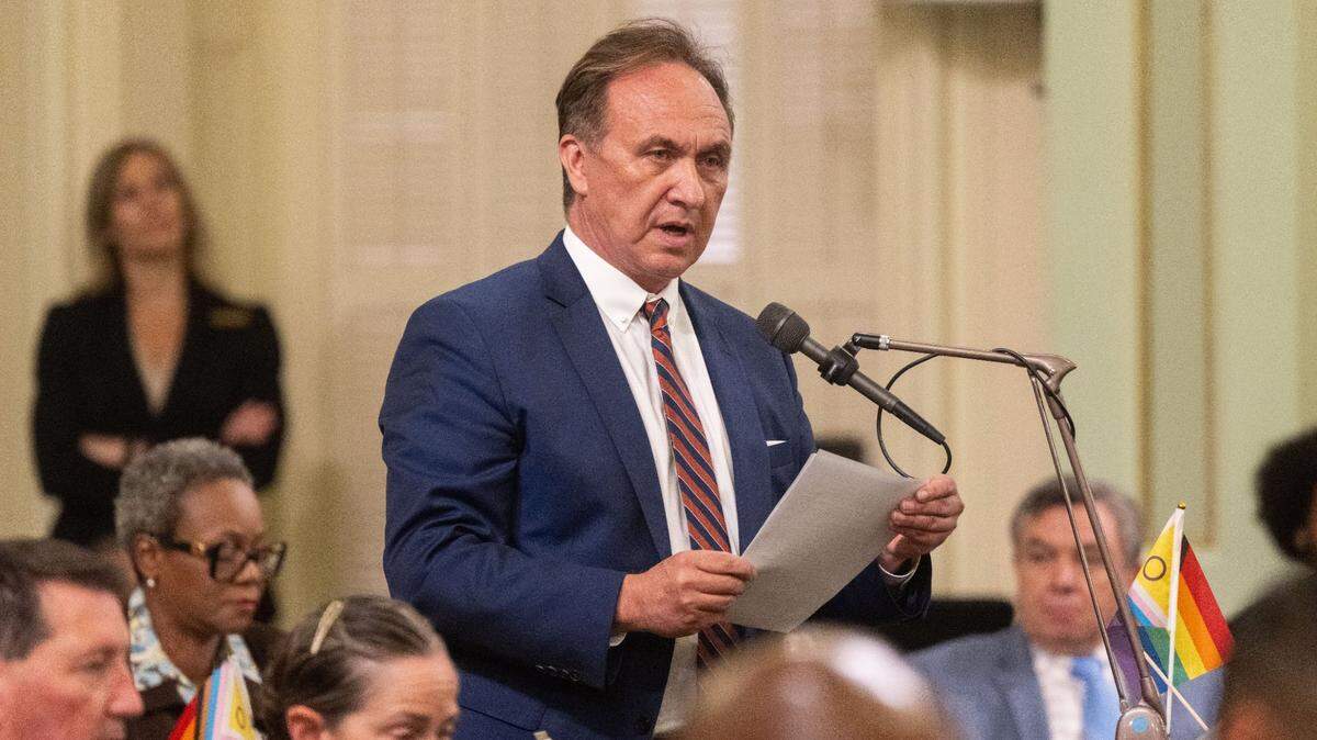 Assemblyman Rick Chavez Zbur, D-West Hollywood, is a co-author of Assembly Bill 715, which aims to combat antisemitism in California classrooms.