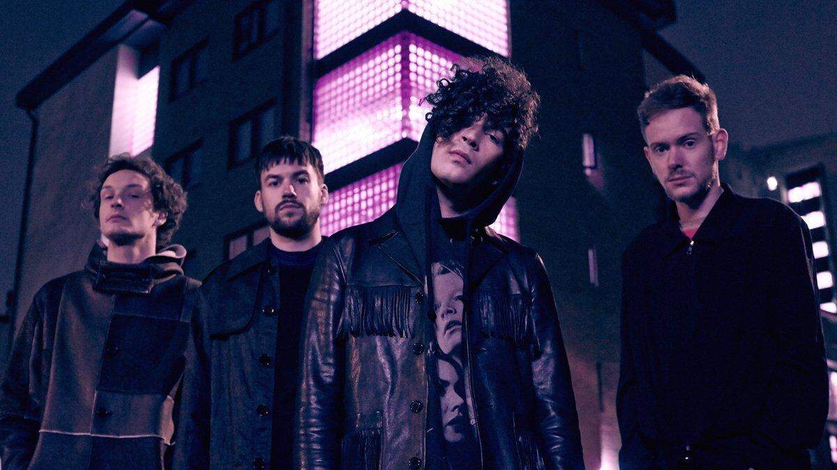 The 1975, from left, George Daniel, Ross MacDonald, Matty Healy and Adam Hann, will perform on Sept. 26 in Sacramento.