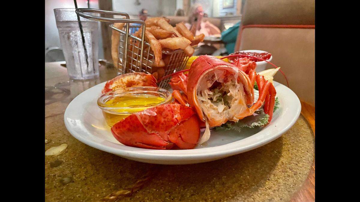 Rudy’s Hideaway Lobsterhouse sells a one-pound live Maine lobster with fries and corn. The Rancho Cordova restaurant is offering its signature lobster as a main course during its Thanksgiving 2025 dinner on Thursday, Nov. 27. While turkey is still on the menu, seafood and beef are available as alternatives.