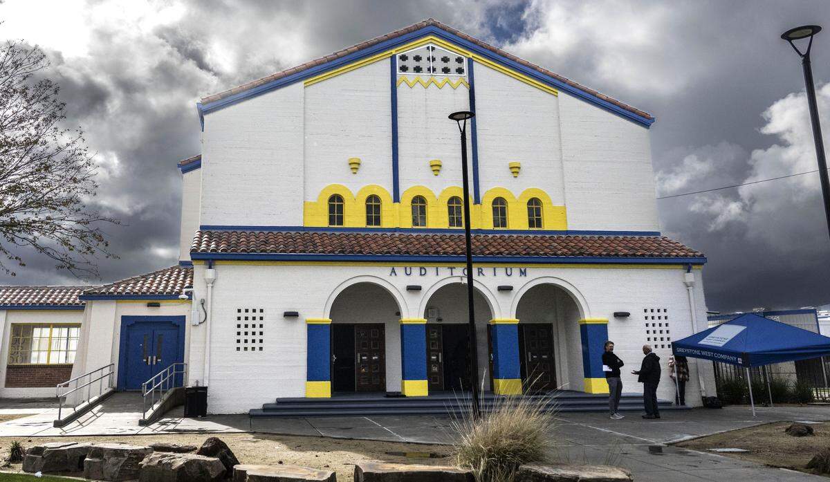 Grant Union High School unveils the restoration of its auditorium in November. Grant is one of four traditional high schools in the Twin Rivers school district.
