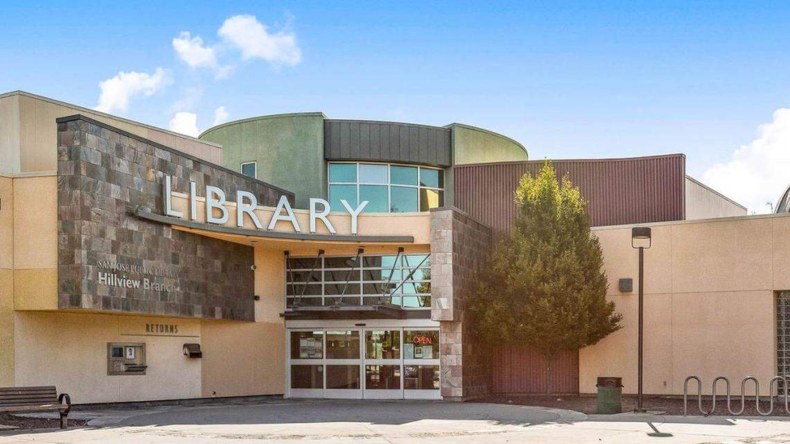 Children hid as two pursuers shoot a man inside a San Jose library near a middle school on Monday, June 6, California police say.