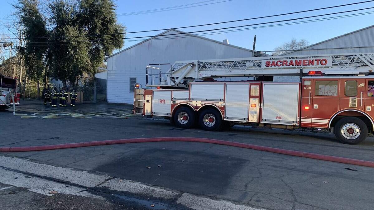 Firefighters were called out to an Upper Land Park commerical building on reports of smoke.