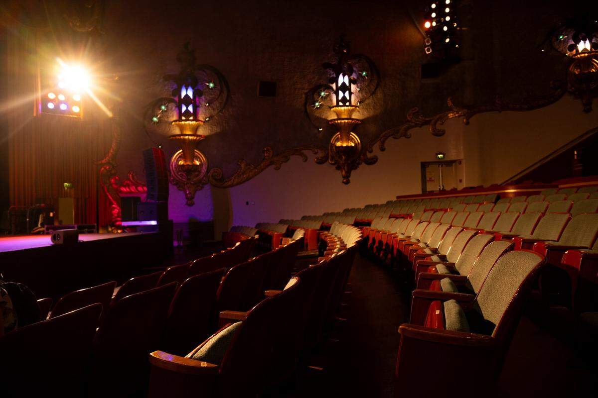 The historic Crest Theatre, which has a capacity of 975, been used as a movie theater, a concert venue, and for film festivals, stand-up shows, parties, graduations, naturalization ceremonies and weddings.&nbsp;