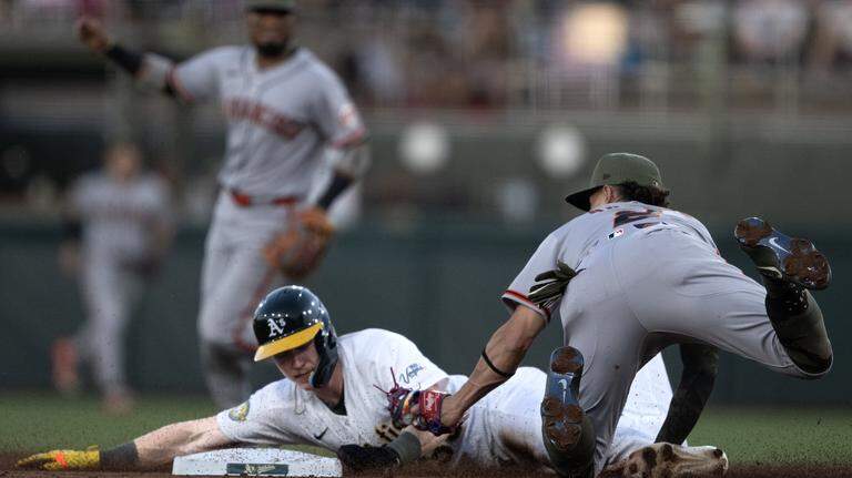 A’s, Giants face 30 mph winds at matchup in Sacramento. Will it affect the game?