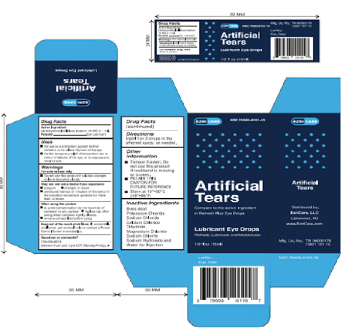 Delsam Pharma Artificial Tears Lubricant Eye Drops, an over-the-counter medication, was recalled in February. Use could lead to several types of infections including an eye infection and blindness.