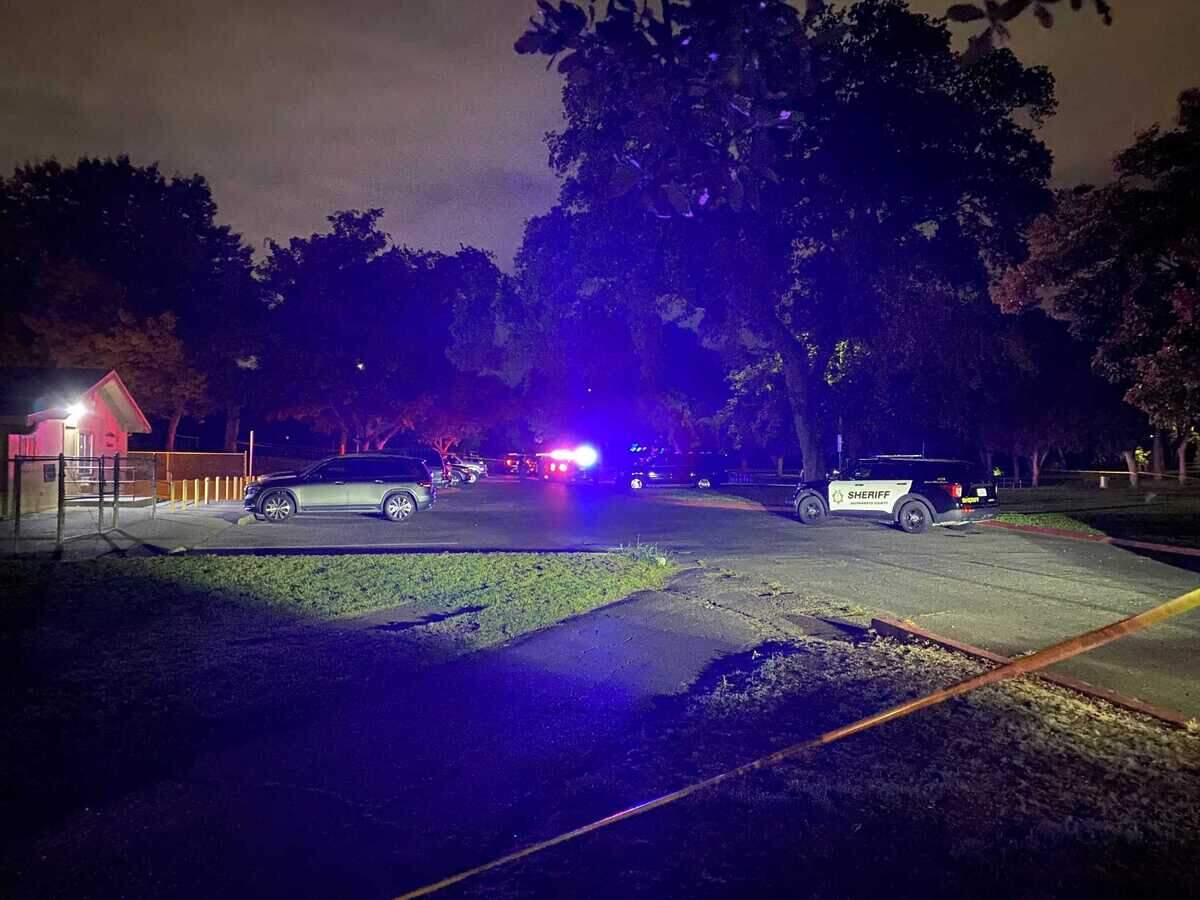 Detectives on Monday night April 18, 2022, were investigating the shooting deaths of two men after a victim was gunned down at Fair Oaks Park and the suspected gunman was chased down and killed in Citrus Heights, California.