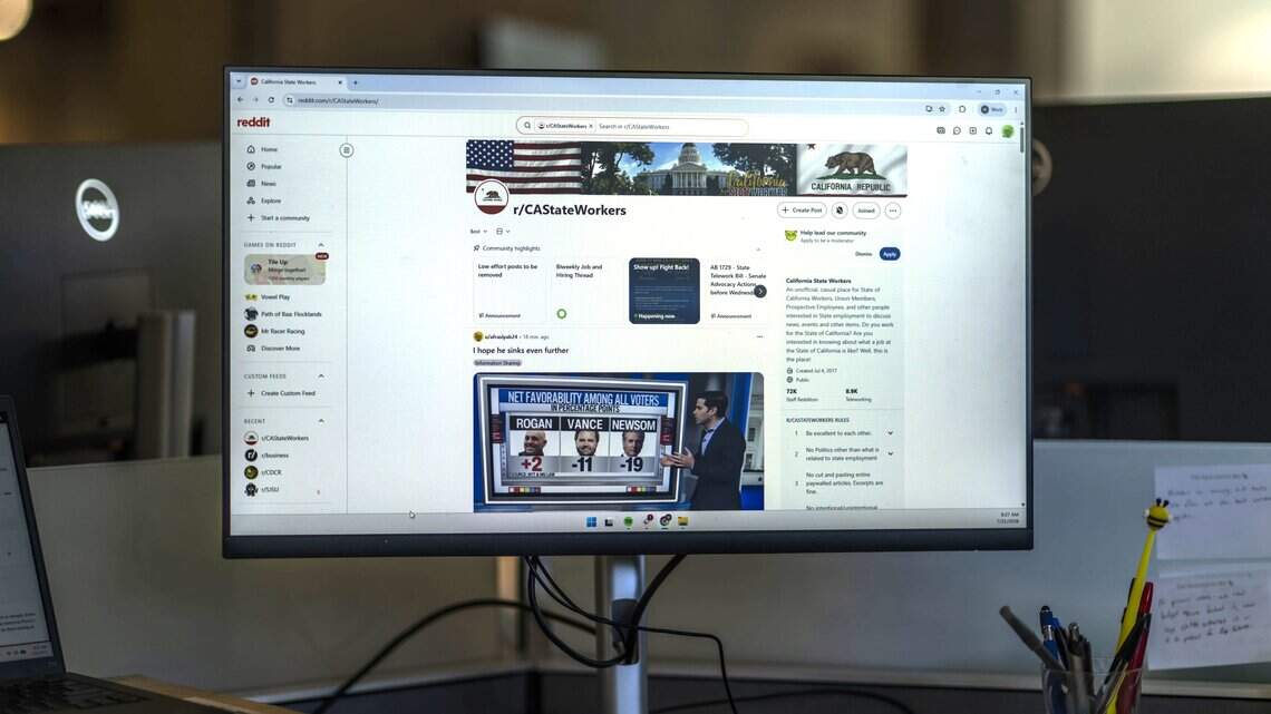 On Reddit, California state employees organize, advise and craft conspiracies