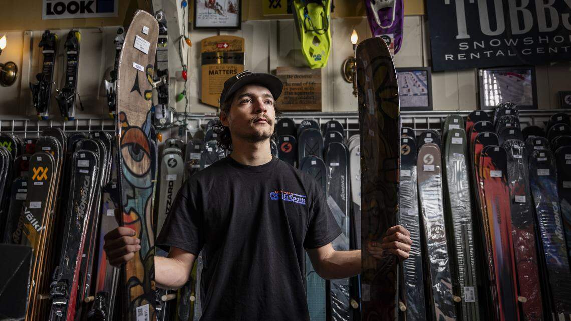 Skiers rescue man buried in snow at Tahoe resort. ‘We just went into action’