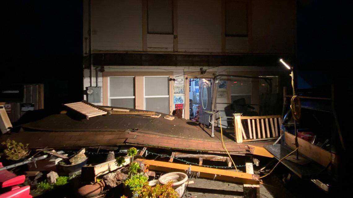 2 dead, 12 injured, roads damaged as magnitude 6.4 earthquake rocks Northern California coast