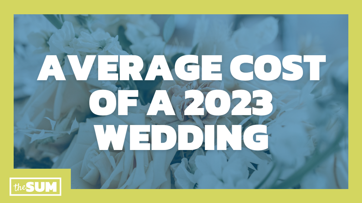 Average cost of a 2023 wedding